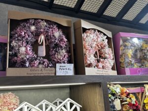 karendoのプリザーブドフラワーのリース